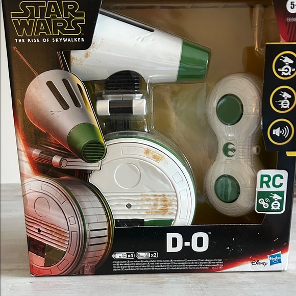 Star Wars Other - Star Wars D-O Remote Control Droid - White & Green - New with tags
